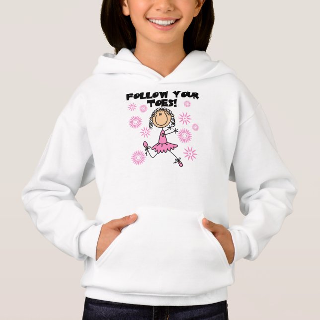 Följ din ToesBallerina Tröja (Framsida)