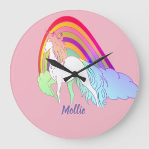 Följ din Unicorn Stor Klocka