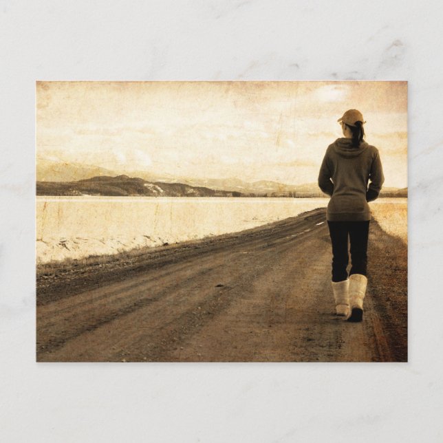 Följ din Väg Vykort (Framsida)