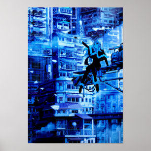 Följ dina drömmar-drömmar Catcher grafik Poster