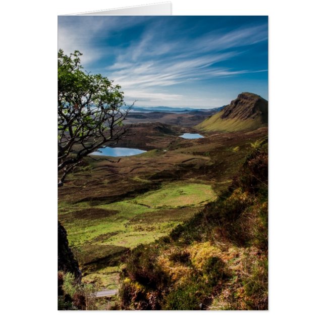 Följ dina drömmar! hälsningskort (Framsidan)