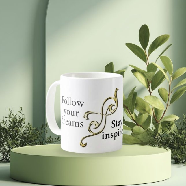 Följ dina drömmar - inspirationshölje för Da Kaffemugg (Skapare uppladdad)