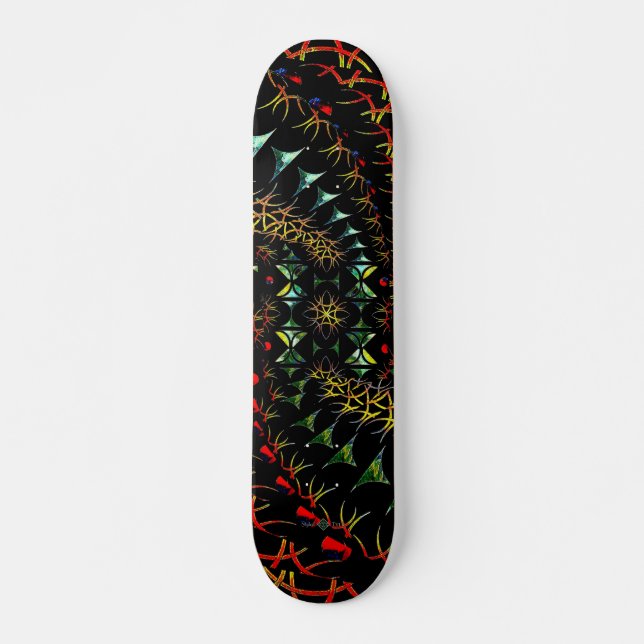 Följ dina drömmar mini skateboard bräda 18,5 cm (Framsida)