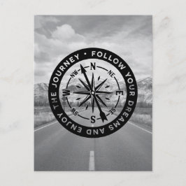 Följ dina drömmar och njut av resan vykort