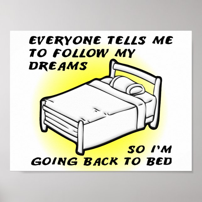 Följ dina drömmar och Poster (Framsidan)