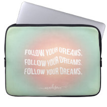 Följ dina drömmar Pastel Gradient Motivering