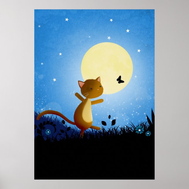 Följ dina drömmar - poster utskrift (Framsidan)