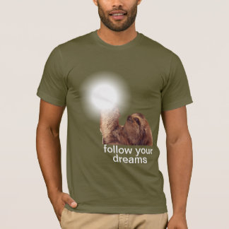 Följ dina drömmar - sloth tee shirt