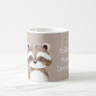 Följ Dina Drömmar Tvättbjörn Kaffemugg