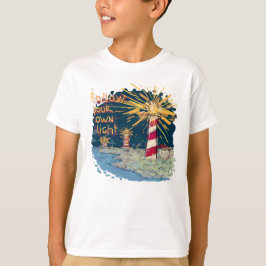 Följ ditt eget ljus t shirt