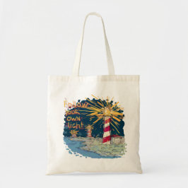 Följ ditt eget ljus tygkasse