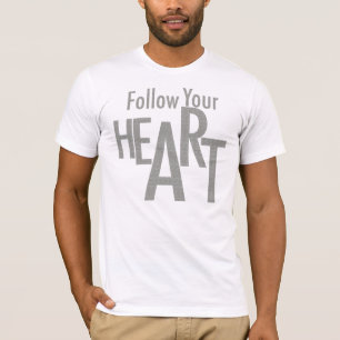 Följ ditt hjärta/konstverk Manar-Shirt T-shirt