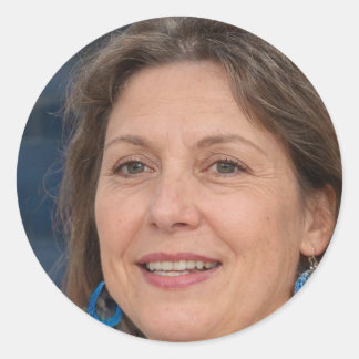 Följ ditt hjärta runt klistermärke