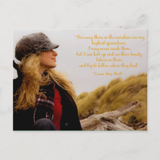 Följ ditt vykort för drömmar