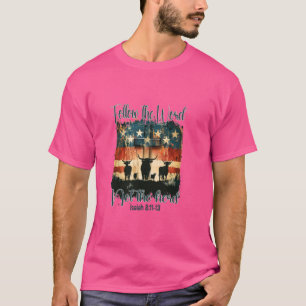 Följ efter Ord, inte Herd Gud Jesus Kristus T Shirt