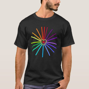 Följ färgpennorna för konstnärer t shirt