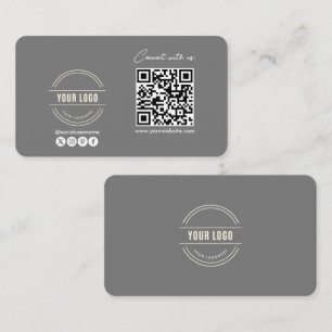 Följ genomsökningen för att ansluta med svart QR-k