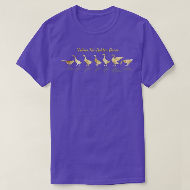Följ Golden Geese T Shirt (Design framsida)