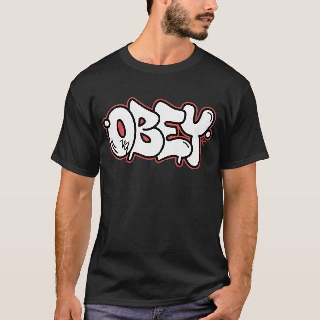 Följ - Graffiti T Shirt (Framsida)