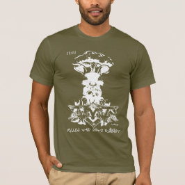 FÖLJ GRAFITTI FÖR DMT FÖR VITKANIN11:11 TEE SHIRT