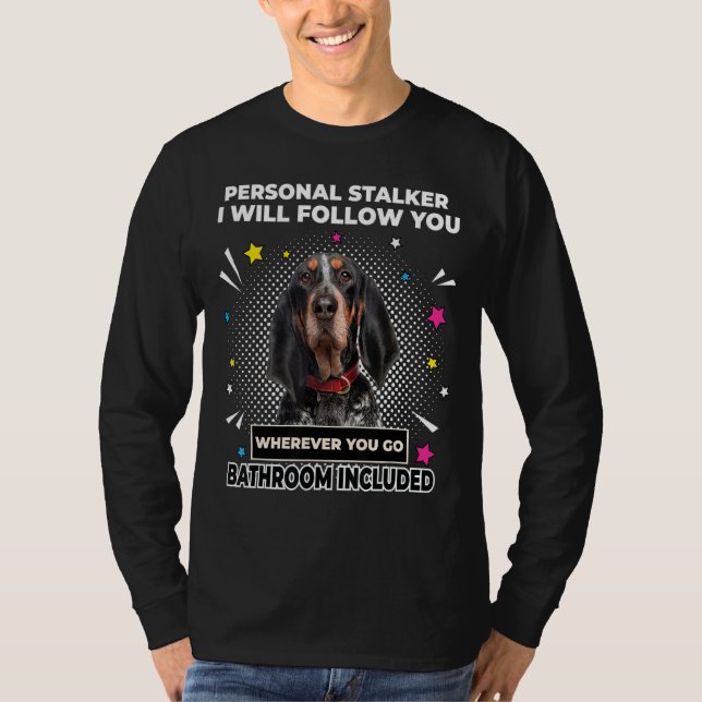 Följ Hund Connound för privat bruk T Shirt (Framsida)