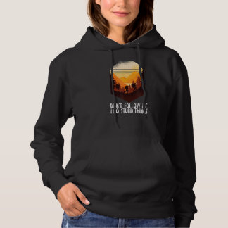 Följ inte med mig.. Jag stoppar Sak och hyllar Hik T Shirt