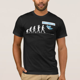 Följ inte mig - den roliga T-tröja för pojkar T-shirt