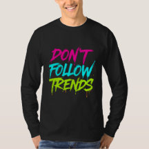 Följ inte trender – Basic långärmad t-shirt