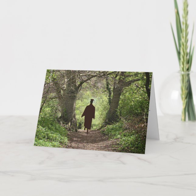 Följ inte vart väg kan leda kort (Framsida)