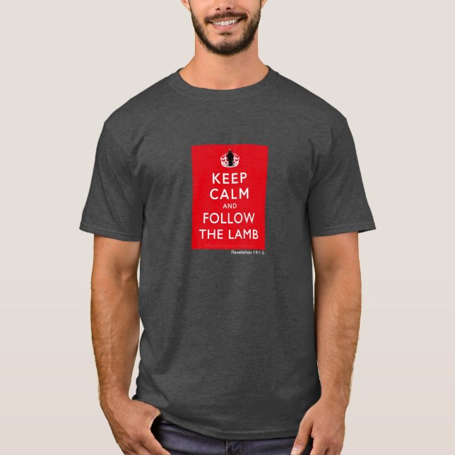 Följ lamben tee shirt (Framsida)
