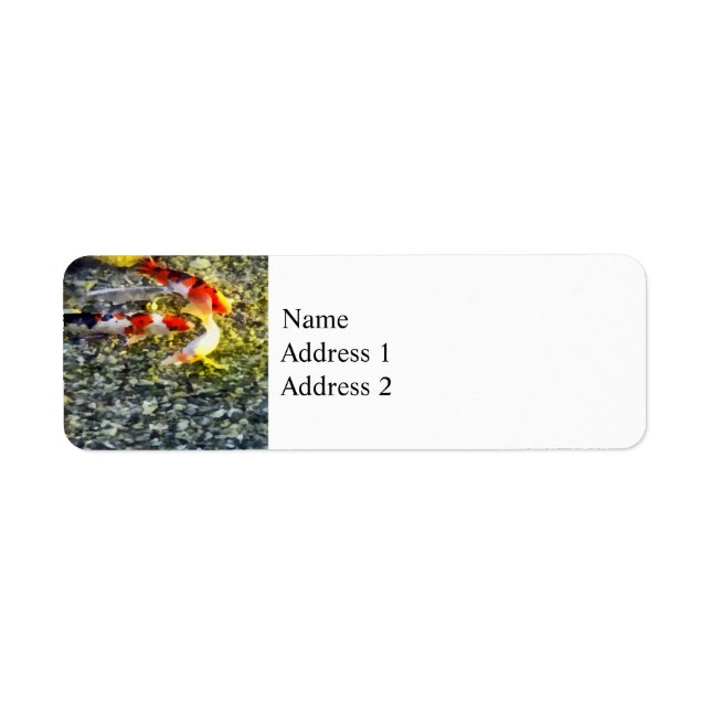 Följ Ledaren Returadress Etikett (Framsidan)