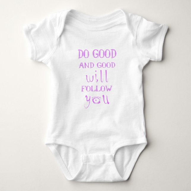 Följ med bra och bra t shirt (Framsida)