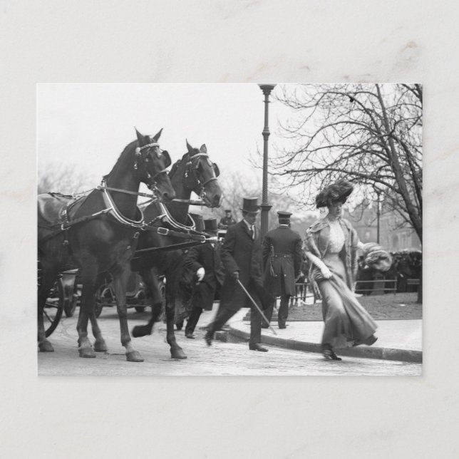 Följ med mig Boys, 1908 Vykort (Framsida)