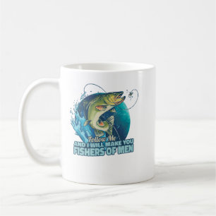 Följ med mig och jag ska göra dig till fiskare frå kaffemugg