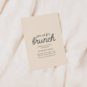 Följ med oss till Brunchfest Inbjudan Mall