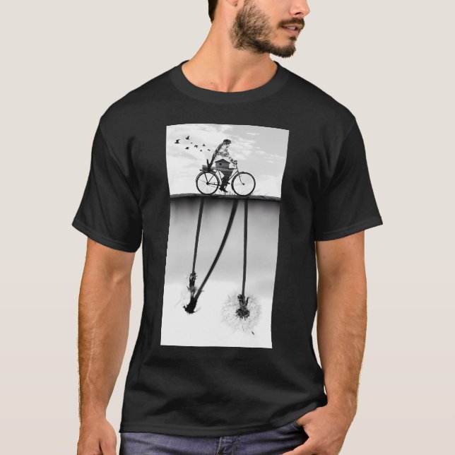Följ med strömmen t shirt (Framsida)
