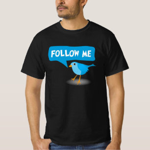 Följ mig lite Username för anpassningsbar för T-shirt
