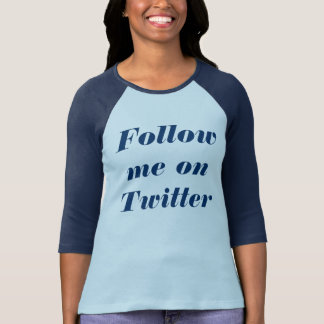 Följ mig på Twitter T-shirt