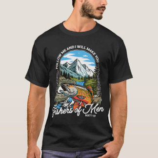Följ Mig Så Gör Jag Er Till Mänskofiskare T Shirt
