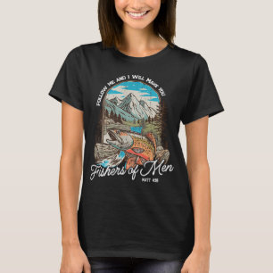 Följ Mig så ska Jag Göra Er till Människofiskare T Shirt