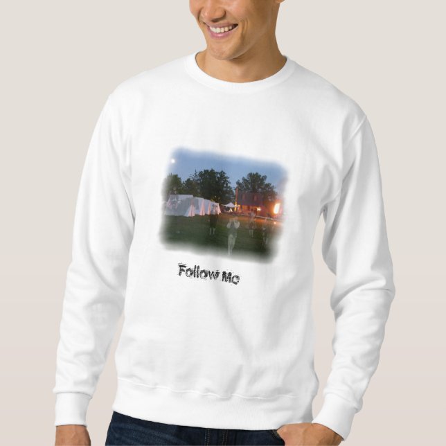 Följ mig T-shirt Sweatshirt (Framsida)