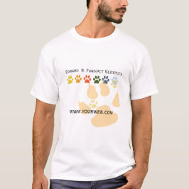 Följ min älsklings- djura omsorgGroomer för tassar T Shirt
