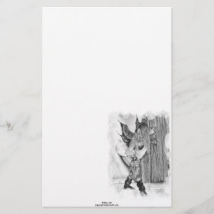 Följ min mall brevpapper