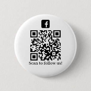 Följ oss Business QR-kod Knapp