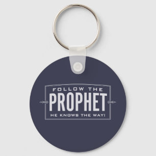 Följ profeten. keychain nyckelring