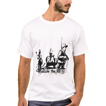 "Följ Råtta - Chase your own Väg" T-Shirt