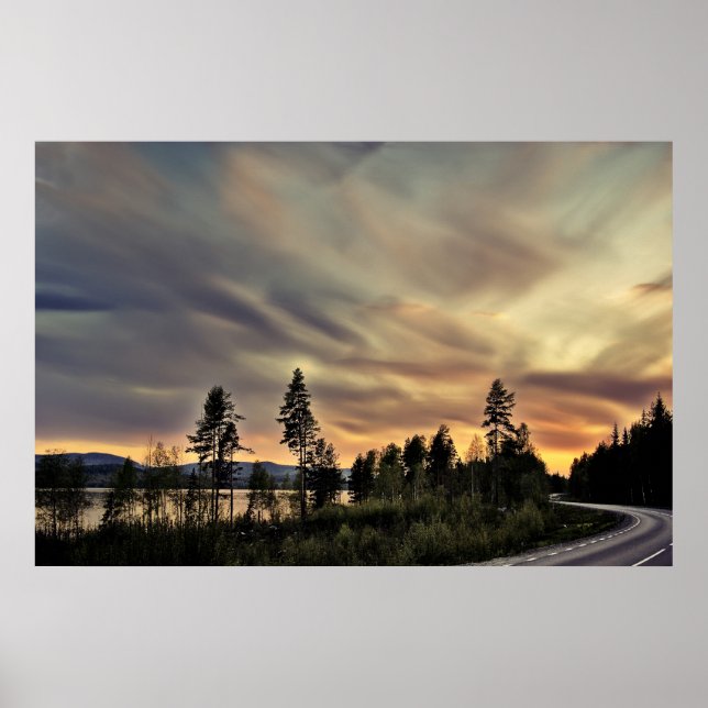 Följ Sol Poster (Framsidan)