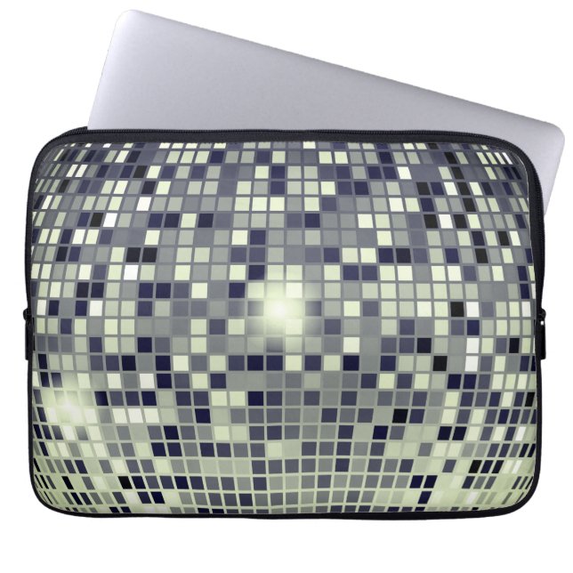Följ uppmaningen från Disco Boll Laptop Fodral (Framsidan)