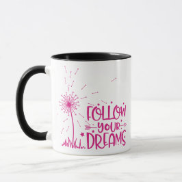 FÖLJA DINA DREAMS - dandelion Mugg