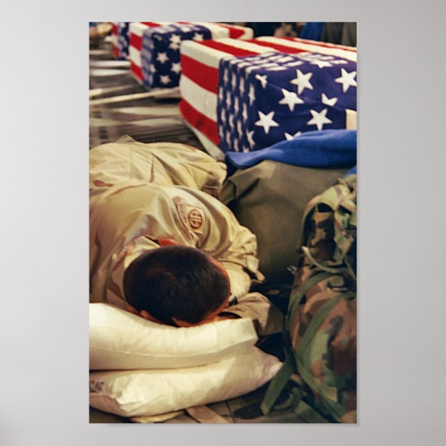 Följa en Fallen Friend Poster (Framsidan)